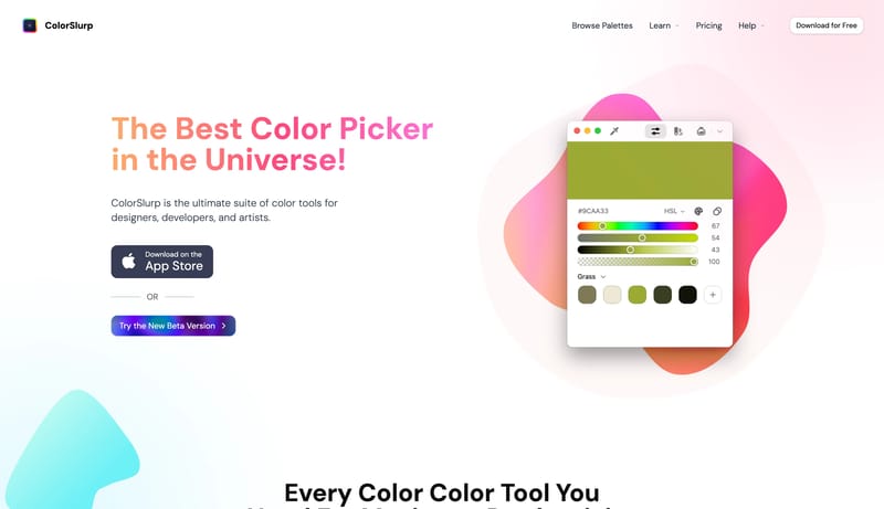 ColorSlurp · Pick, edit, and copy colors with the best color picker for Mac and iOS!