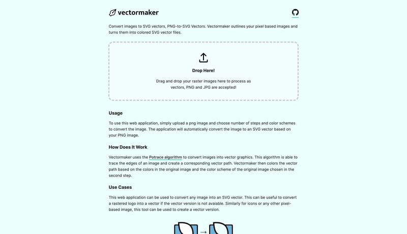 vectormaker | Convert PNG-to-SVG Vectors