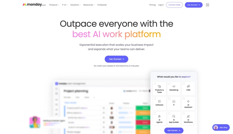 monday.com | Outpace everyone with the best AI work platform