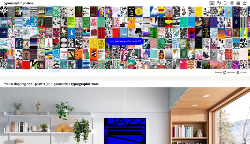 typo/graphic posters