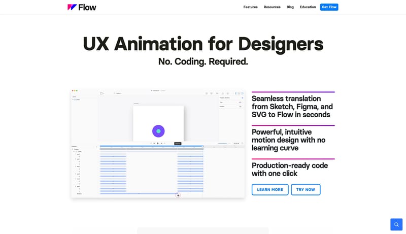 Flow - Beautiful Animations Made Easy.