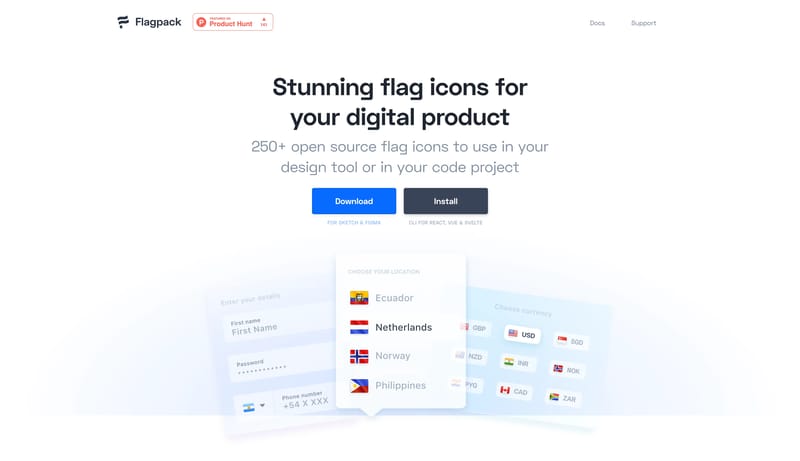 Flagpack