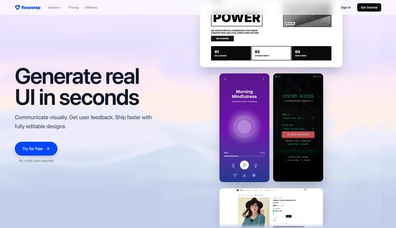 Flowstep: Your AI Design Assistant