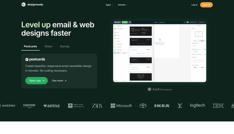 Designmodo: Email & Web Design Suite for Everyone