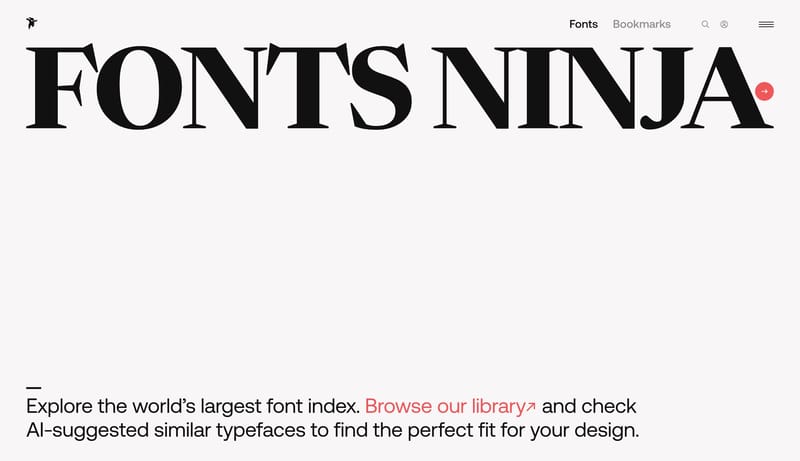 Discover, buy and download awesome fonts - Fonts Ninja