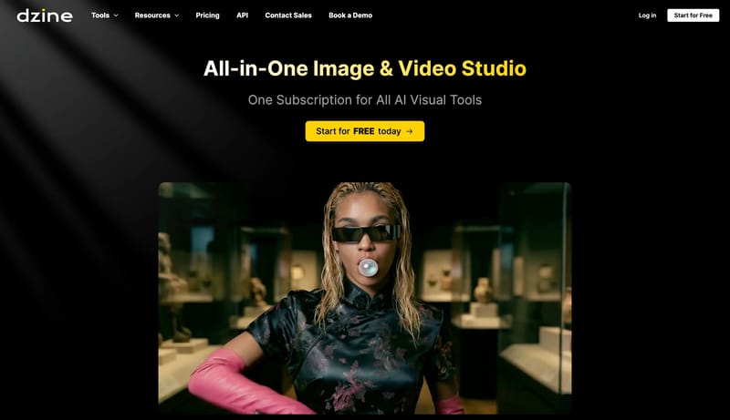 Dzine - The Most Controllable AI Image & Design Tool