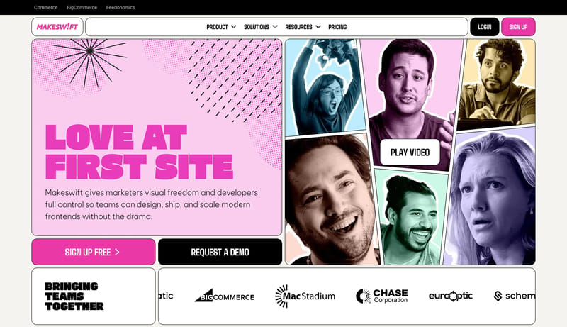 Makeswift | Love at first site