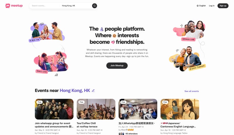 Meetup | Find Local Groups, Events, and Activities Near You