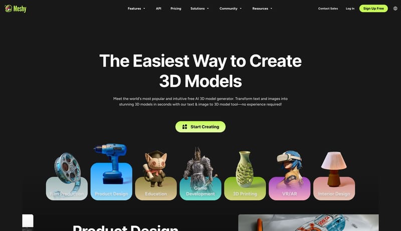 Meshy AI - The #1 AI 3D Model Generator