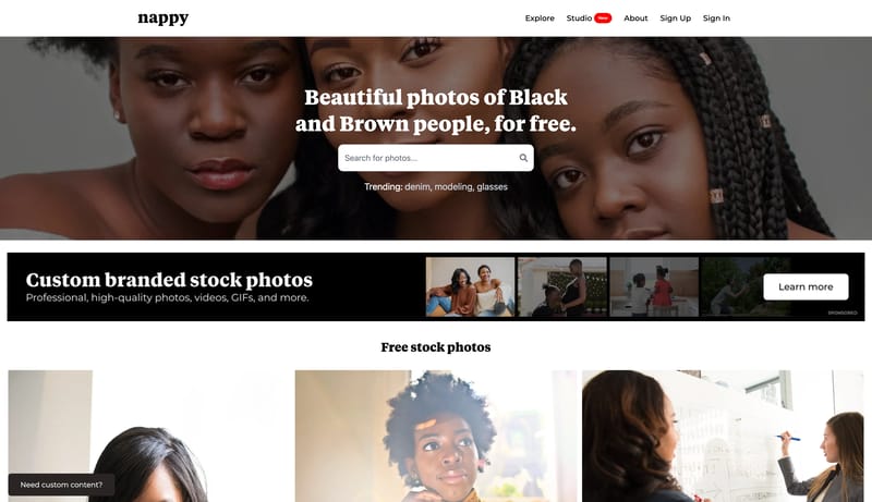 Nappy | Beautifully Diverse Stock Photos