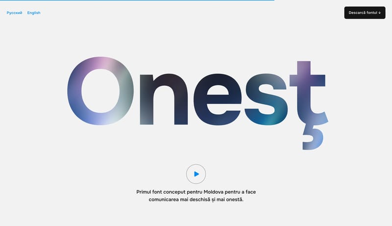 Onest font