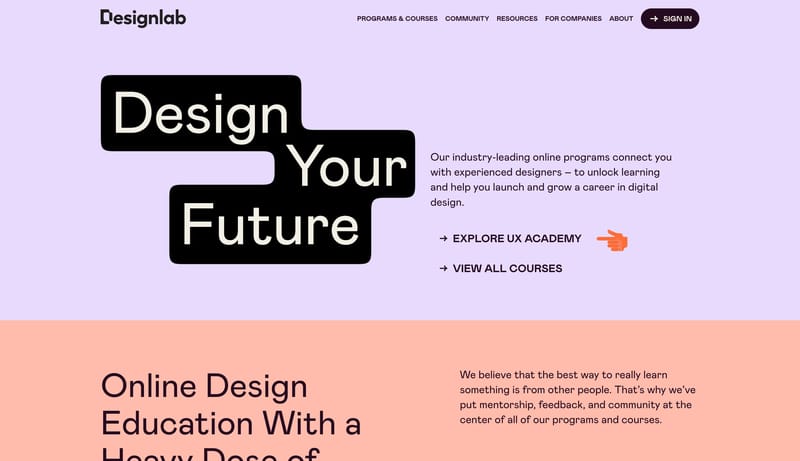 Online UI and UX Design Courses and Bootcamps | Designlab