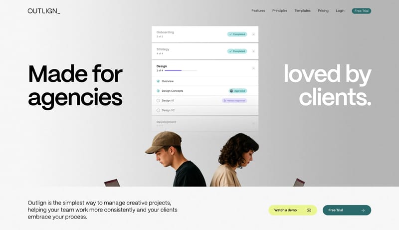 Outlign | Simple Project Management For Creative Agencies