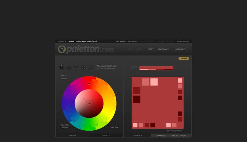 Paletton - The Color Scheme Designer