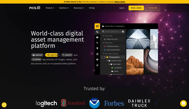 Pics.io – Powerful and Intuitive Digital Asset Management Platform