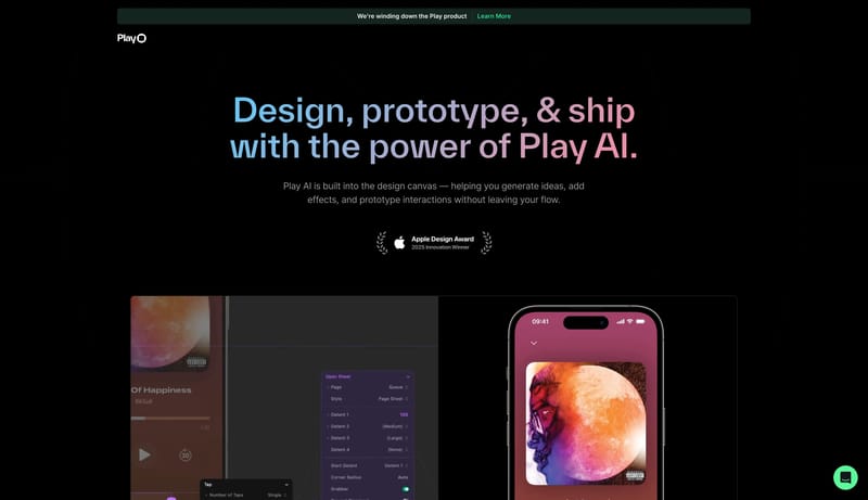 Play · Design and ship mobile apps with the power of iOS & SwiftUI