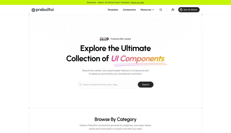 Tailwind CSS UI Components & Templates - PrebuiltUI