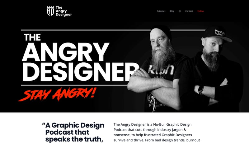 The Angry Designer - Graphic Design Podcast