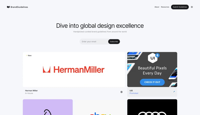 The Brand Styleguide Document Showcase