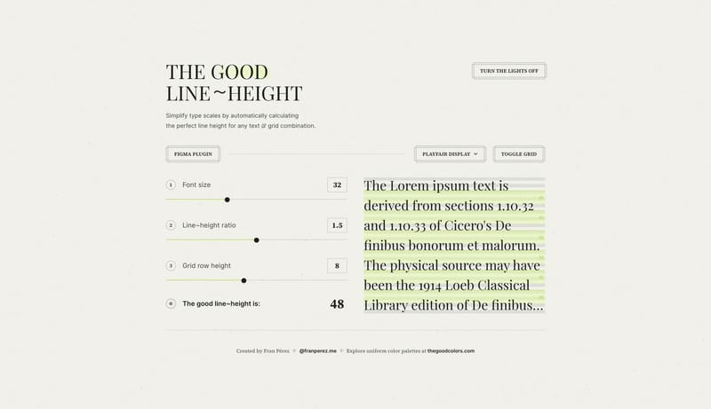 The Good Line-Height