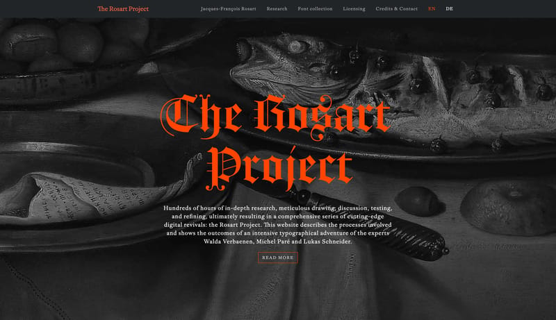 The Rosart Project | Quality Type Revivals