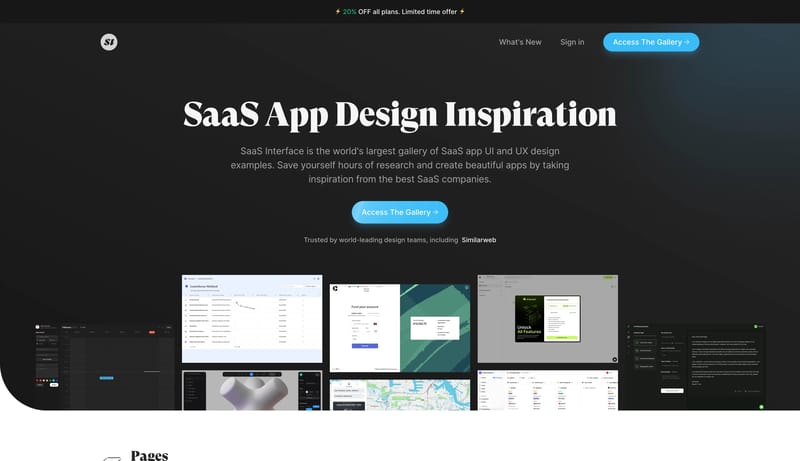 The best SaaS app UI and UX examples for design inspiration - Saas Interface