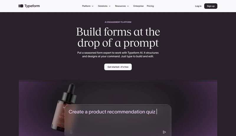 Typeform: People-Friendly Forms and Surveys