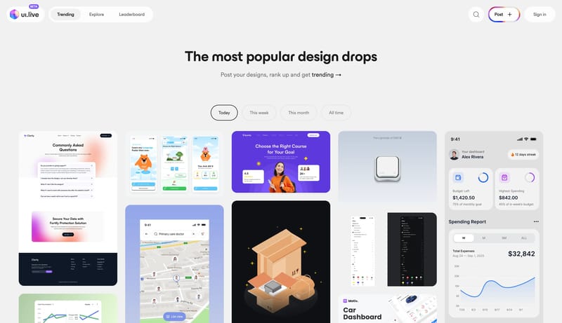 UI.live - Create. Share. Grow.