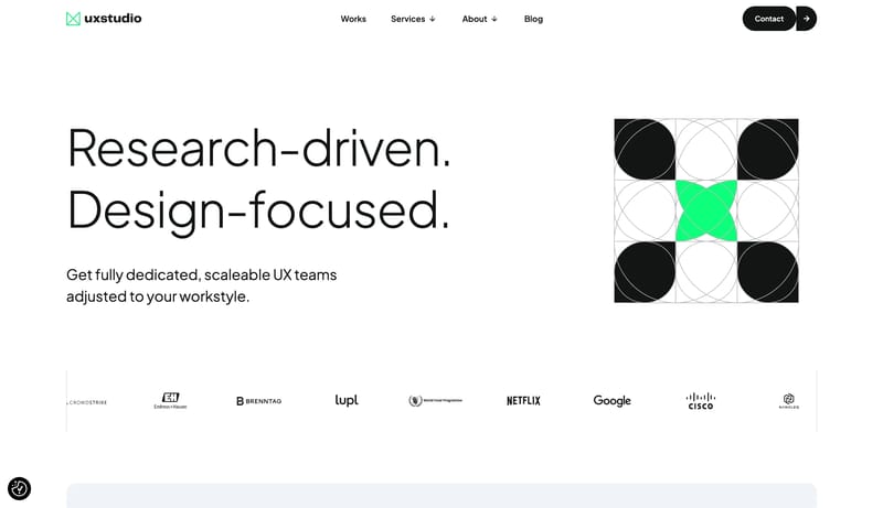 UI/UX design and research agency | UX studio