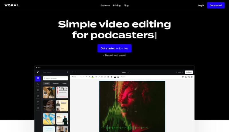 Vokal - Simple Video Editing for Audio Creators