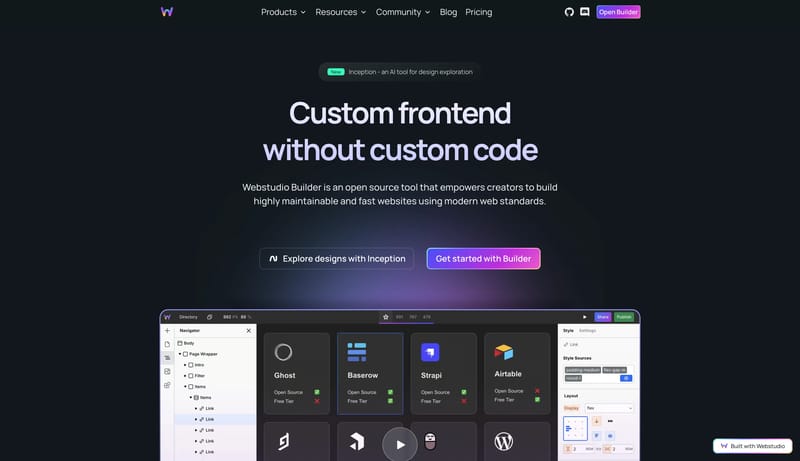 Webstudio — Advanced Open Source Website Builder