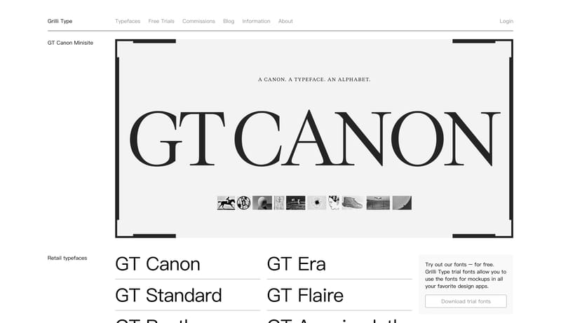 Welcome to Grilli Type – Independent Swiss Type Foundry