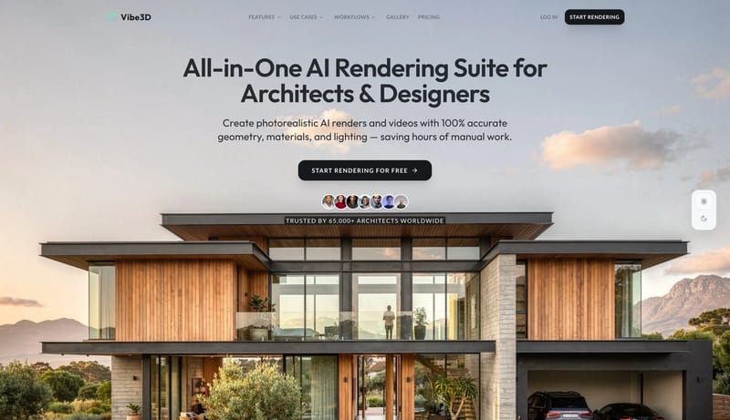 AI Rendering | Sketch to 3D Render AI | Vibe3D