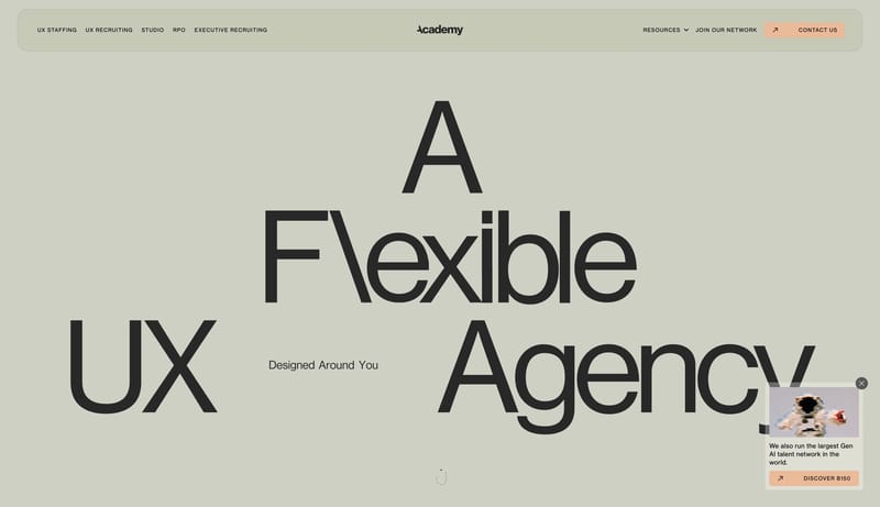 Leading UX Staffing & Recruiting Agency — Academy