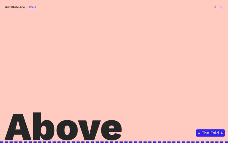 Above the fold is a myth.