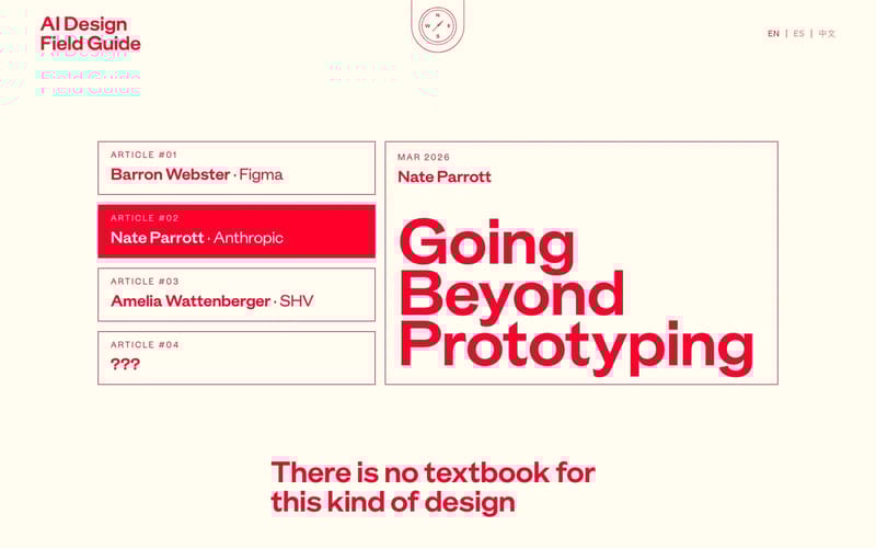 AI Design Field Guide