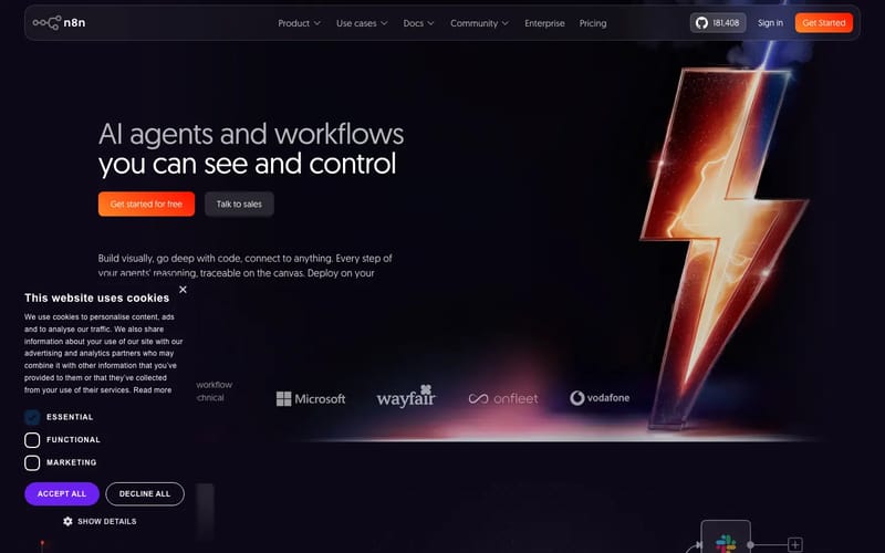 AI Workflow Automation Platform - n8n