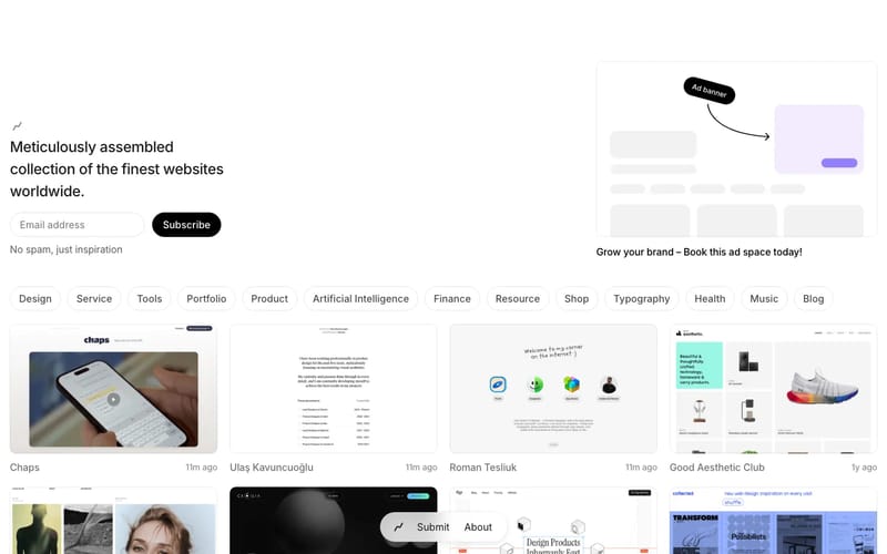 Baryum — Web inspiration