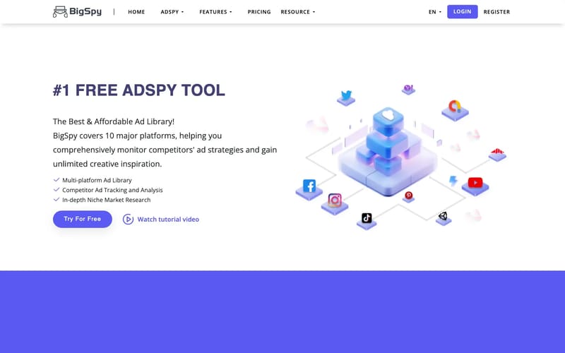 BigSpy - #1 Free Adspy Tool