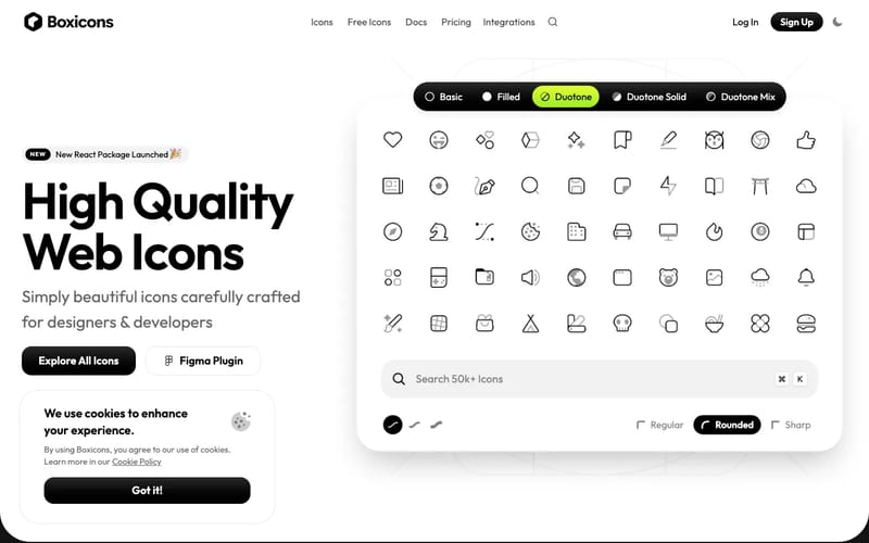 Boxicons - High Quality Web Icons