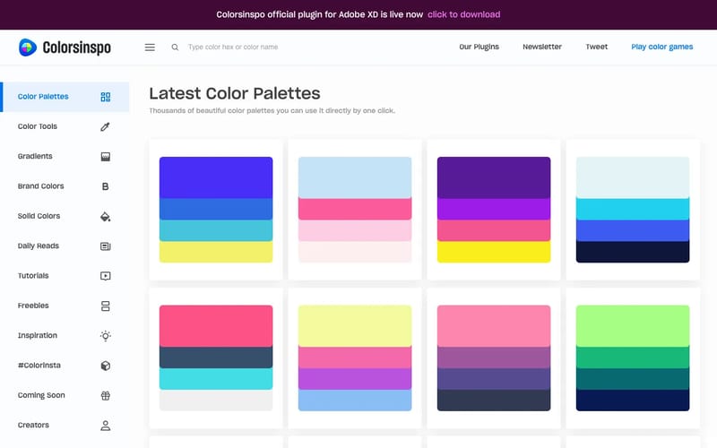 Colorsinspo - All in one resource for finding everything about colors | Colorsinspo