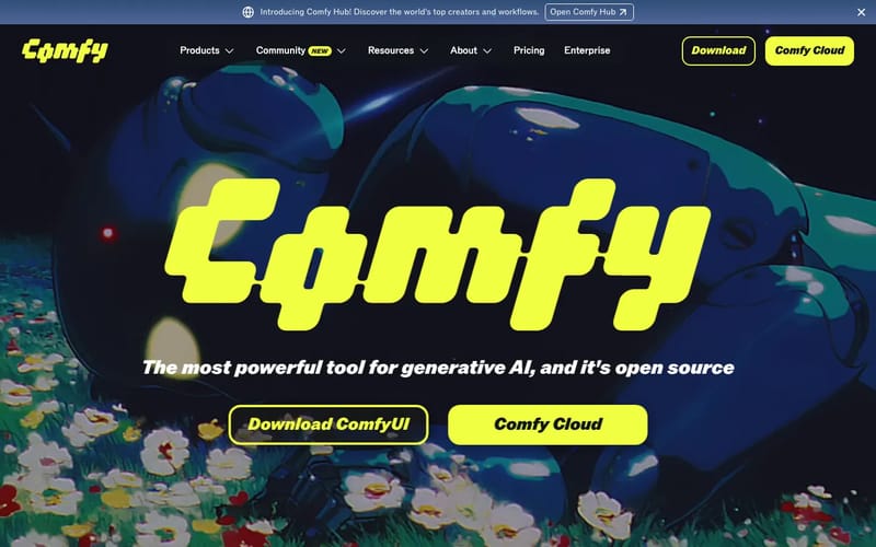 ComfyUI | Generate video, images, 3D, audio with AI
