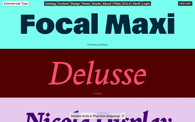 Commercial Type