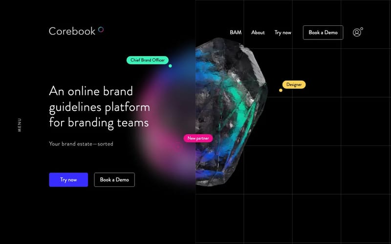 Corebook° — Online brand guidelines platform
