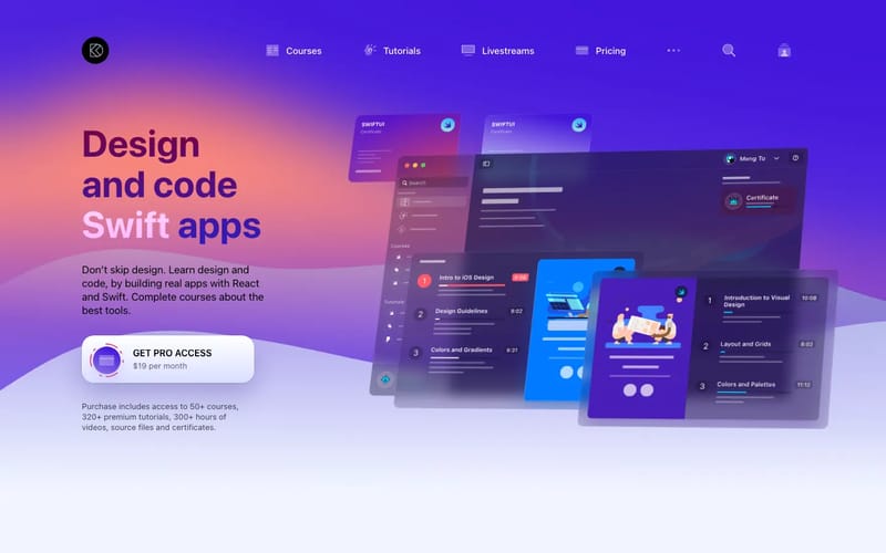 Design+Code - Learn to design and code React and Swift apps
