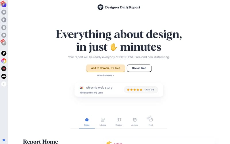 Designer Daily Report