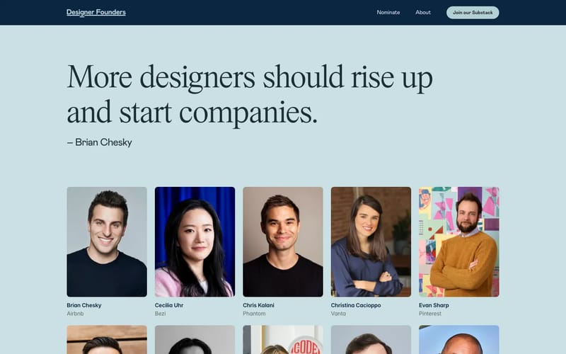 Designer Founders