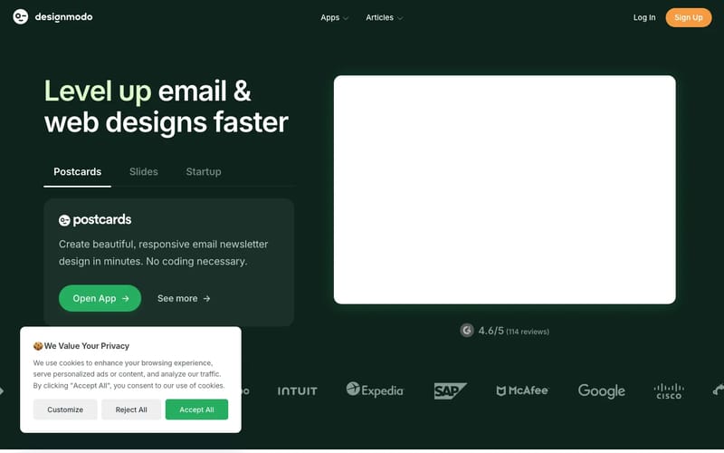 Designmodo: Email & Web Design Suite for Everyone