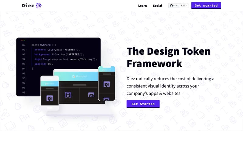 Diez — The Design Token Framework