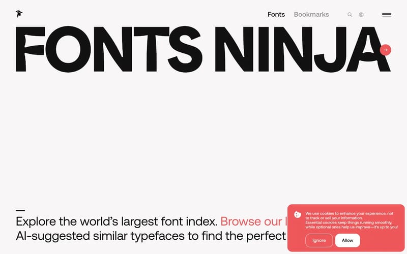 Discover, buy and download awesome fonts - Fonts Ninja